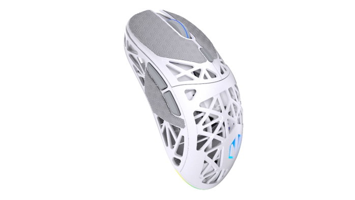 Endorfy LIV Plus Wireless Onyx White - Ratón Inalámbrico Gaming Ultraligero con Sensor PixArt PAW3395