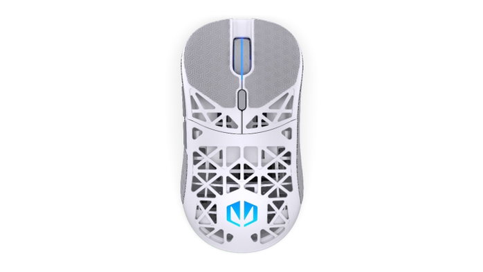 Endorfy LIV Plus Wireless Onyx White - Ratón Inalámbrico Gaming Ultraligero con Sensor PixArt PAW3395