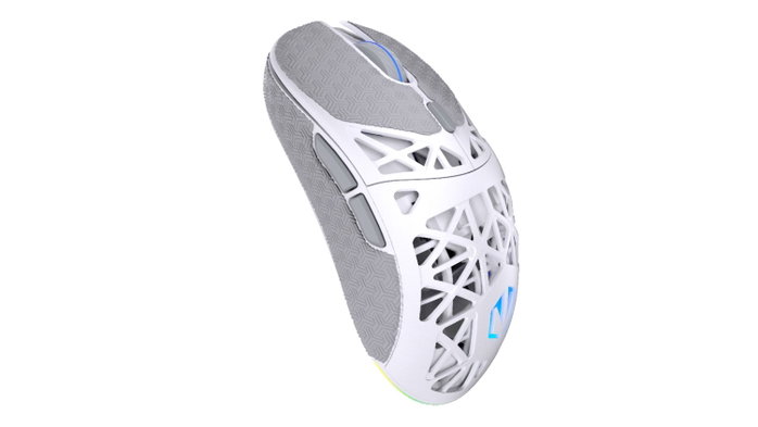 Endorfy LIV Plus Wireless Onyx White - Ratón Inalámbrico Gaming Ultraligero con Sensor PixArt PAW3395