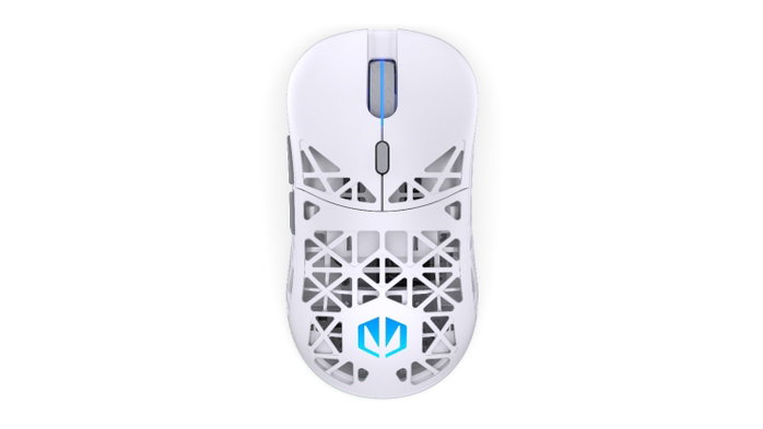 Endorfy LIV Plus Wireless Onyx White - Ratón Inalámbrico Gaming Ultraligero con Sensor PixArt PAW3395