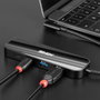Lindy - Hub USB 4 Puertos USB 3.2 Gen 2 de Alta Velocidad