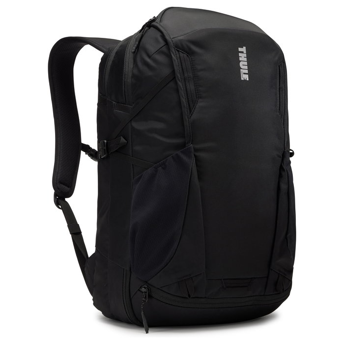 THULE TEBP4416 EnRoute - Mochila Deportiva 30L, Compartimento para Portátil hasta 15.6 pulgadas, Negra, Nylon