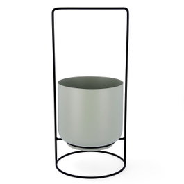 Vinthera Soporte con Macetero Moa Verde 18x18x39 cm (6 Unidades)
