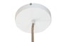 DKD Home Decor Lámpara de Techo Algodón y Seagrass Natural 38x38x52 cm