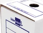 Liderpapel Caja archivo definitivo 104 folio tamaño Folio, Cartón Reciclado 325g/m2, Lomo 100 mm, Blanco, Dimensiones 365x100x251 mm