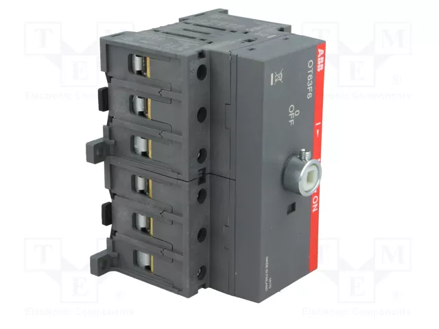 ABB Interruptor de aislamiento OT de 6 polos y 63A