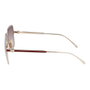 Ferragamo SF317S-745 Gafas de sol para mujer con cristal amarillo
