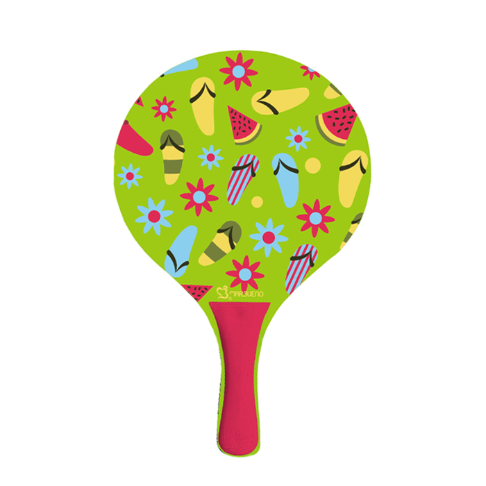 Marbueno Conjunto Palas Madera Verano 38x24x0,6 cm Jardín, Piscina y Playa MARBUENO SUMMER 10206