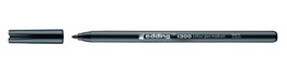EDDING 1300 Rotulador de Fibra Negro (Set de 10)