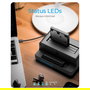 ICY BOX IB-2914MSCL-C31 Estación de Clonación y Docking para M.2 NVMe SSD y 3.5"/2.5" SATA HDD/SSD USB 3.2 Gen 2 Type-C Negro