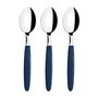 Tramontina Ipanema Cucharas de Té Azules 13,9 cm Acero Inoxidable Polipropileno 3 Unidades