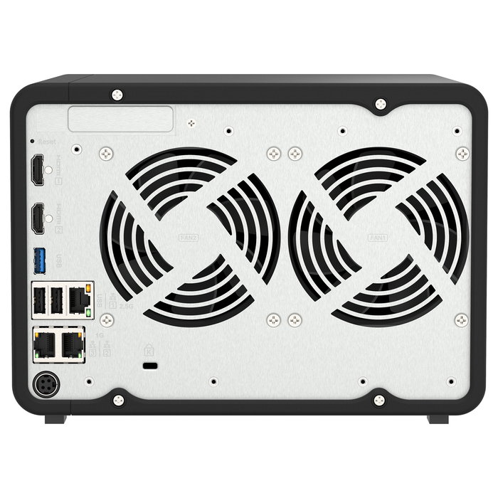 QNAP TS-AI642-8G NAS Torre 4 Bahías ARM Cortex-A76 4 Núcleos 8 GB RAM Negro, 2x2.5GbE, HDMI, USB 3.2