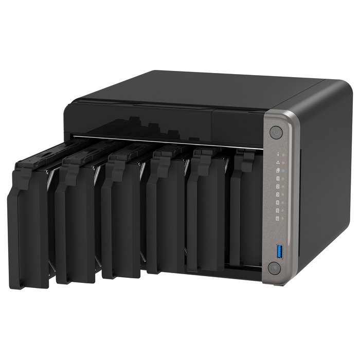 QNAP TS-AI642-8G NAS Torre 4 Bahías ARM Cortex-A76 4 Núcleos 8 GB RAM Negro, 2x2.5GbE, HDMI, USB 3.2