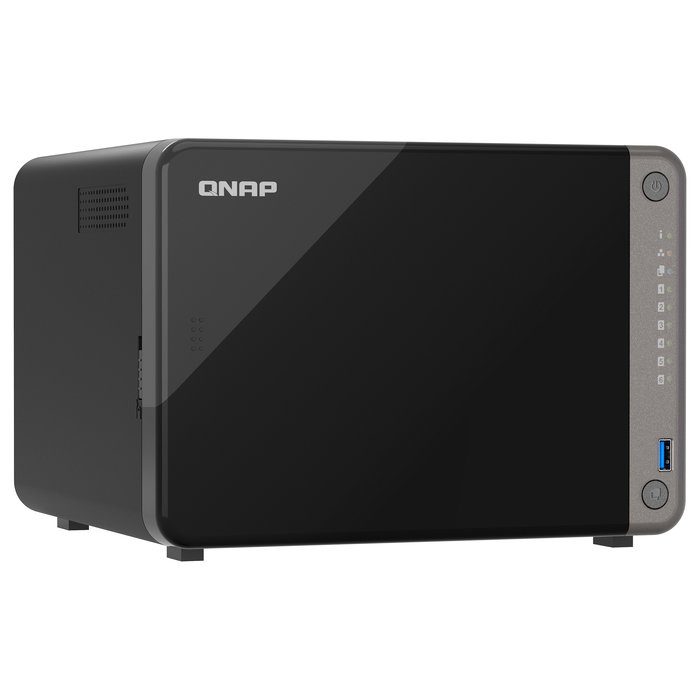 QNAP TS-AI642-8G NAS Torre 4 Bahías ARM Cortex-A76 4 Núcleos 8 GB RAM Negro, 2x2.5GbE, HDMI, USB 3.2