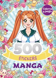 GATO DE HOJALATA, 500 Stickers Manga - AA.VV.