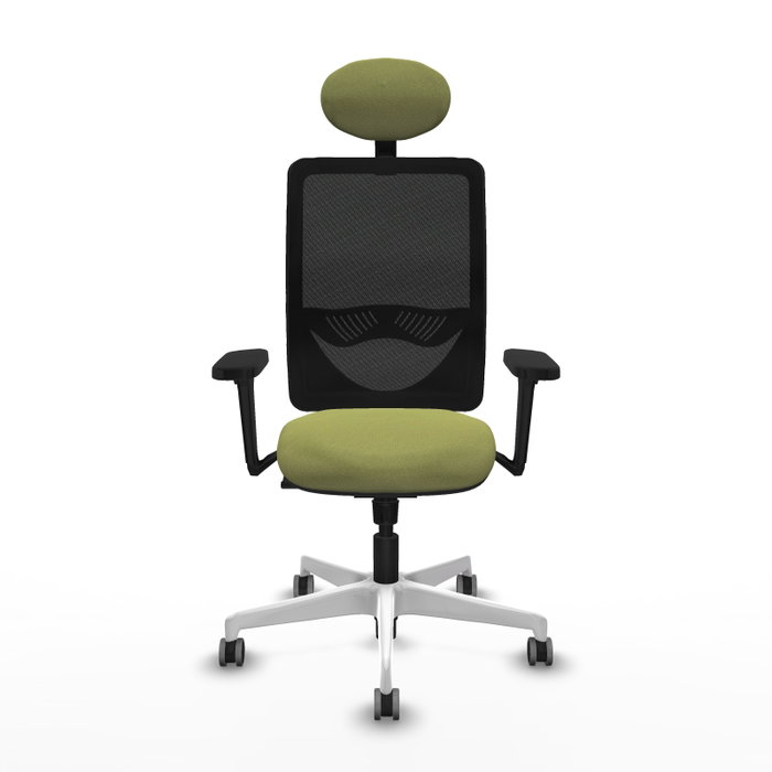 PIQUERAS Y CRESPO Silla de oficina Zulema Verde Oliva con Mecanismo Sincro PIQUERAS Y CRESPO Silla de oficina Zulema Verde Oliva con Mecanismo Sincro
