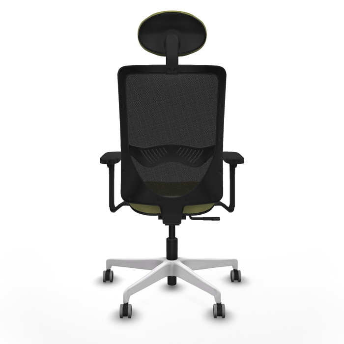 PIQUERAS Y CRESPO Silla de oficina Zulema Verde Oliva con Mecanismo Sincro PIQUERAS Y CRESPO Silla de oficina Zulema Verde Oliva con Mecanismo Sincro