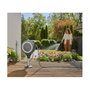Gardena Terrassen-Schlauchbox RollUp M 20 m Manguera Negra Resistente UV Diámetro 1,1 cm