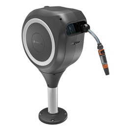 GARDENA Enrollador de manguera automático RollUp M, 20 m