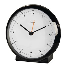 Hama Elegance Pro Reloj Despertador Analógico Negro