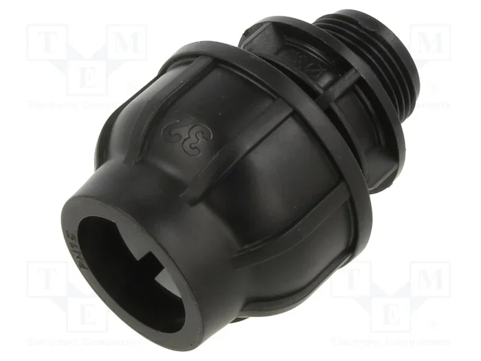 GEBO Conector de apriete G 1'' externo de polipropileno GEBO Conector de apriete G 1'' externo de polipropileno