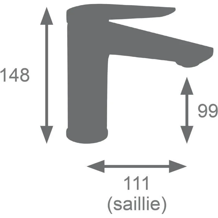 Edouard Rousseau EDO3047404062682 Mezclador de lavabo BRILLO Latón cepillado Edouard Rousseau EDO3047404062682 Mezclador de lavabo BRILLO Latón cepillado