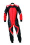 Omp Traje de Carreras Karting KS-3X Art FIA 8877-2022 Adulto Negro / Rojo Talla 52