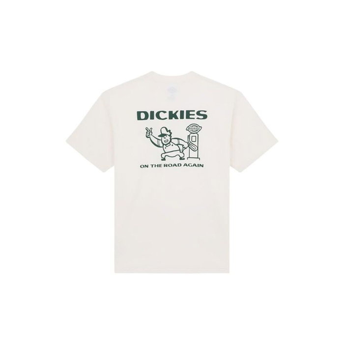 Camiseta de Manga Corta Hombre Dickies Burns Ss Blanco XL
