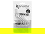 Kinvara Set de 5 Ganchos Metálicos Pequeños de Acero en Color Plata - Dimensiones: 10.5 x 18 x 2.5 cm, Gancho de 7 cm (Set de 24)
