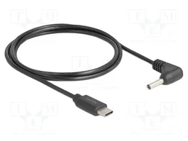 DeLOCK Cable de alimentación USB Type-C a DC 3,5 x 1,35 mm angular 1,5 m