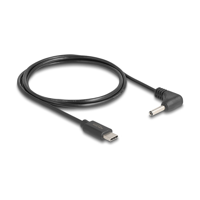 DeLOCK Cable de alimentación USB Type-C a CC 3,5 x 1,35 mm angular 1,5 m