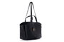 Lucky Bees Isla v2 Bolsa de Hombro Cuero de Polivinilo Negro