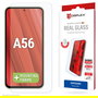 Displex Protector de Pantalla de Cristal Templado para Samsung Galaxy A56, Resistente a Rayones e Impactos, 10H, 92% Transmisión de Luz, Transparente, Kit de Aplicación 02068