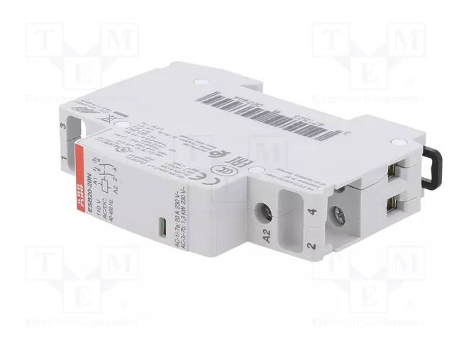 ABB ESB Contactor de instalación 2-polar 20A 110VAC/110VDC ABB ESB Contactor de instalación 2-polar 20A 110VAC/110VDC
