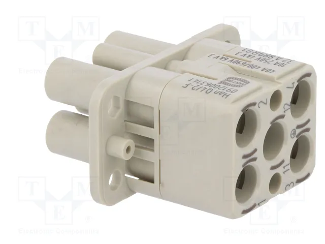HARTING Plantilla de contacto HDC Hembra Han Q HARTING Plantilla de contacto HDC Hembra Han Q