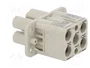 HARTING Plantilla de contacto HDC Hembra Han Q