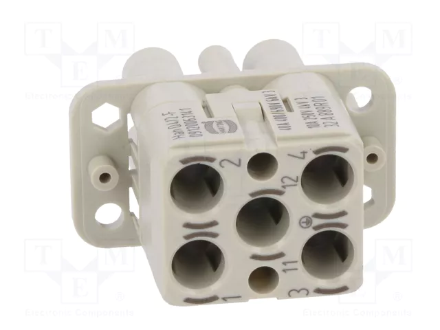 HARTING Plantilla de contacto HDC Hembra Han Q HARTING Plantilla de contacto HDC Hembra Han Q
