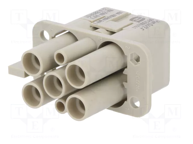 HARTING Plantilla de contacto HDC Hembra Han Q HARTING Plantilla de contacto HDC Hembra Han Q