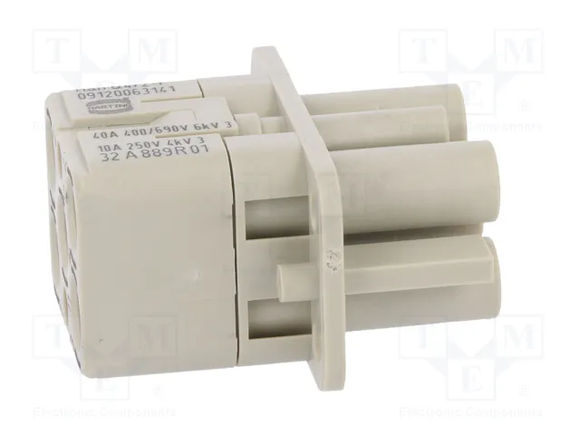 HARTING Plantilla de contacto HDC Hembra Han Q HARTING Plantilla de contacto HDC Hembra Han Q