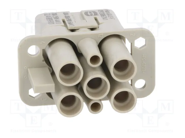 HARTING Plantilla de contacto HDC Hembra Han Q HARTING Plantilla de contacto HDC Hembra Han Q