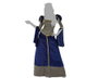 Atosa Disfraz Dama Medieval Mujer Adulto Azul Real XS-S