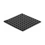 DeLOCK 18306 Almohadillas protectoras de suelo redondas autoadhesivas, 100 unidades, negro