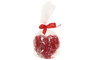 DKD Home Decor Vela de Cera con Forma de Corazón, Rojo