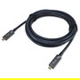 EQUIP Cable USB-C 119462 Macho a Macho 10m 3A 60W 4K/60Hz Negro USB 3.2 Gen 2 DisplayPort Negro