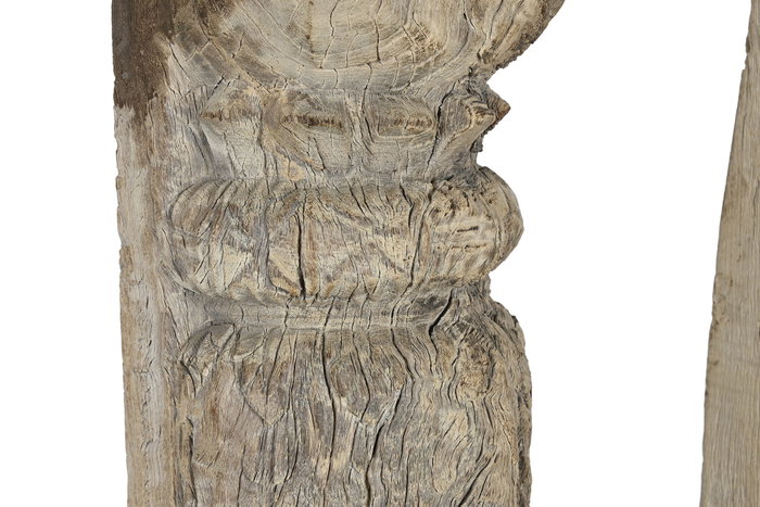 DKD Home Decor Columna de Teca Natural 17x19x160 cm DKD Home Decor Columna de Teca Natural 17x19x160 cm