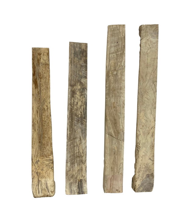 DKD Home Decor Columna de Teca Natural 17x19x160 cm DKD Home Decor Columna de Teca Natural 17x19x160 cm