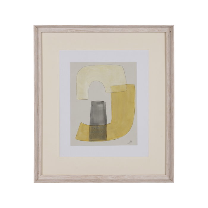 Cuadro Pintura Abstracto 4/M 44 X 50 cm (Set de 4)