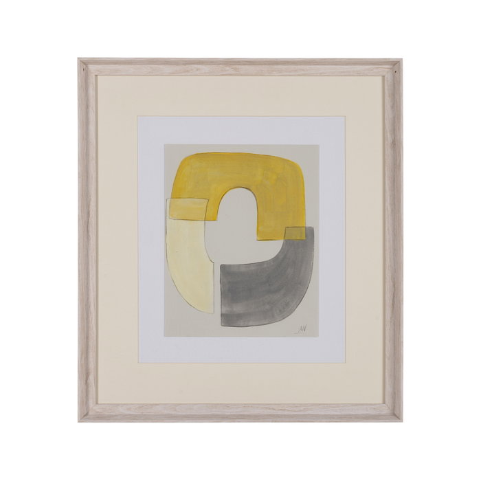Cuadro Pintura Abstracto 4/M 44 X 50 cm (Set de 4)