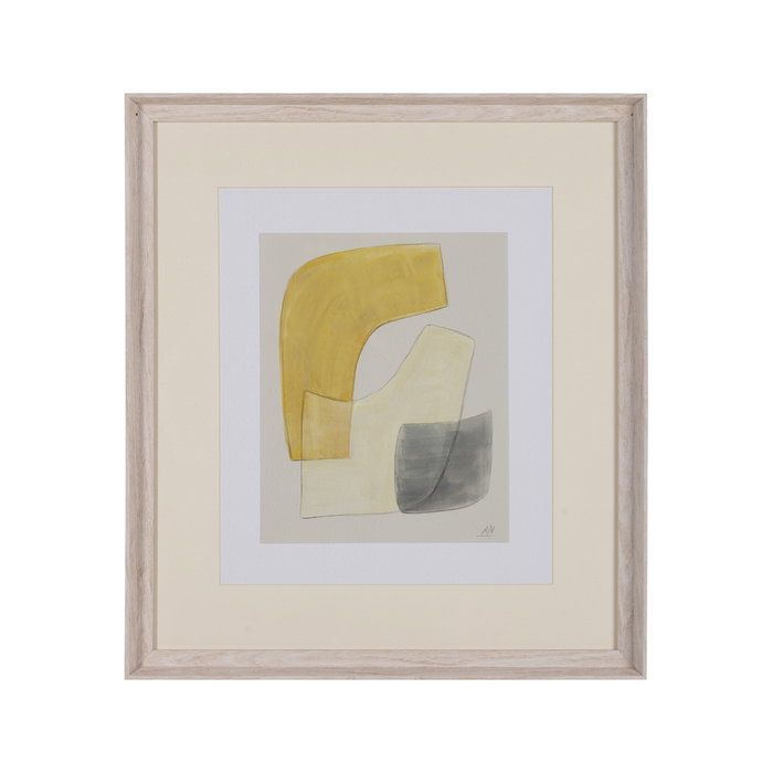 Cuadro Pintura Abstracto 4/M 44 X 50 cm (Set de 4)