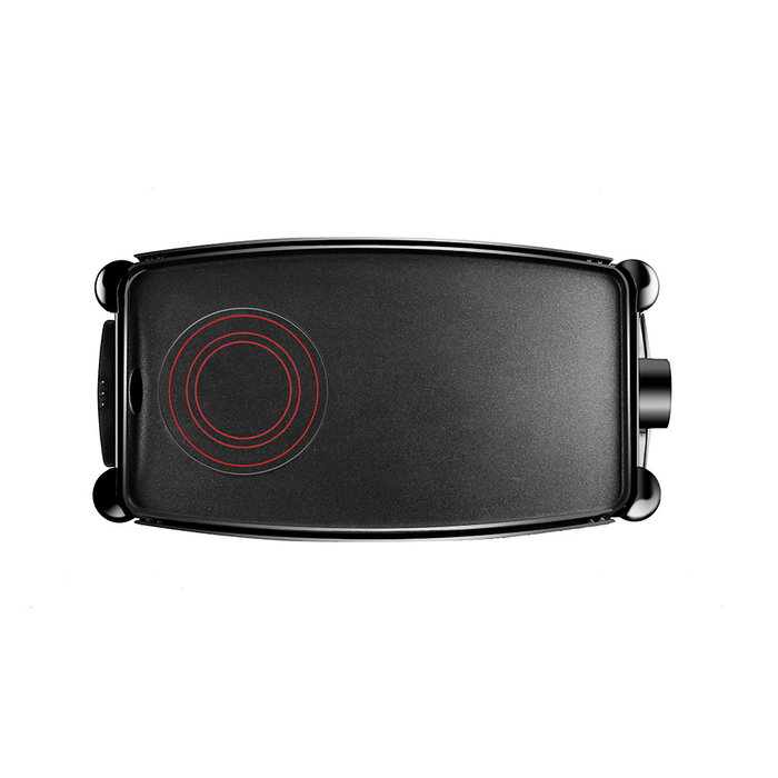 Fagor Plancha antiadherente 2200W con Hot Zone, aluminio fundido, 54x27x9cm